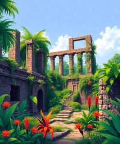 Strelitzia Antiquity Paint Numbers