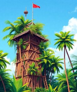 Cane Tower Paint Numbers