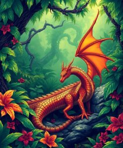 Dragon Lair Paint Numbers