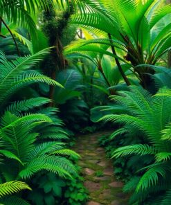 Fern Trail Paint Numbers