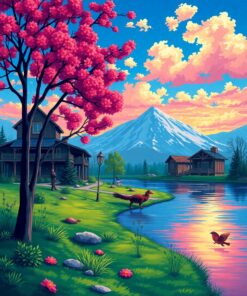 Palace Gates Paint Numbers