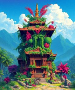 Temple Beast Paint Numbers