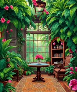 Victorian Study Paint Numbers