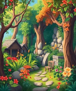 Animation Sanctuary Paint Numbers