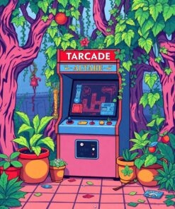Vintage Arcade Paint Numbers