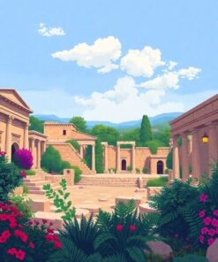 Hellenic Agora Paint Numbers