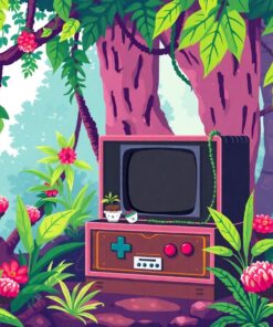 Jungle Console Paint Numbers