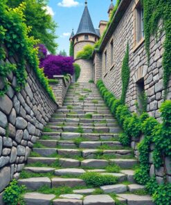 Stone Steps Paint Numbers