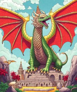 Dragon Guardian Paint Numbers