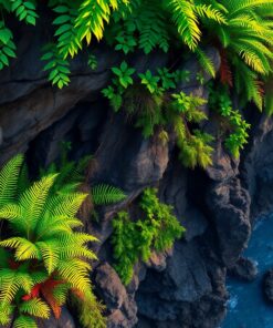 Cliff Ferns Paint Numbers