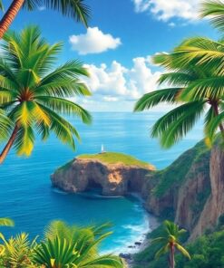 Coast Palms Paint Numbers