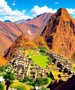 Overlooking Lost Choquequirao Paint By Numbers