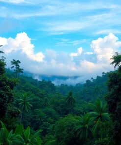 Cloud Forests Paint Numbers