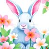 Easter Rabbit Paint Numbers