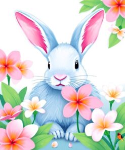 Easter Rabbit Paint Numbers