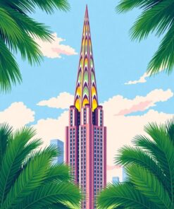 Deco Spire Paint Numbers