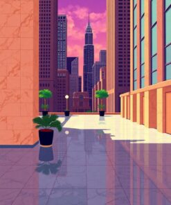 Shadows Terrazzo Paint Numbers