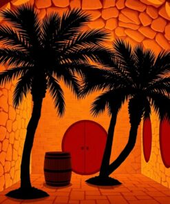 Silhouettes Oak Paint Numbers