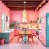 Palm Springs Pastel Kitchen Paint By Numbers