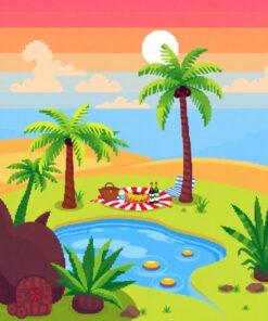 Pixel Picnic Paint Numbers