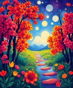 Ripe Vines Paint Numbers