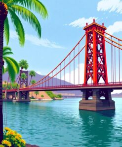 Iron Towers Paint Numbers