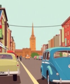 Cuban Cathedral Paint Numbers