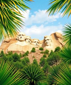 Vintage Rushmore Paint Numbers