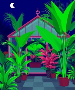 Night Glass Paint Numbers