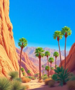 Sunlit Narrows Paint Numbers