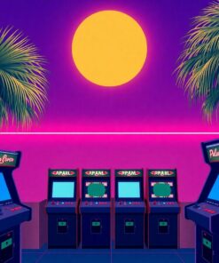 Neon Screens Paint Numbers