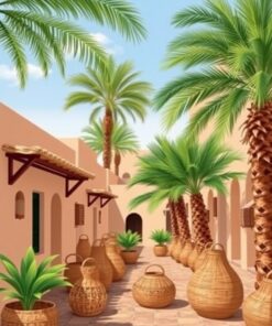 Woven Baskets Paint Numbers