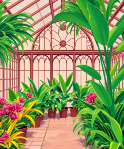 Antique Glass Paint Numbers