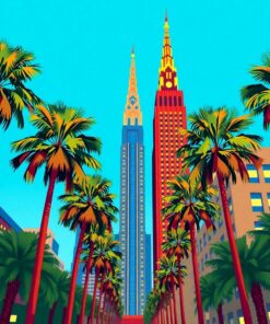 Deco Spire Paint Numbers