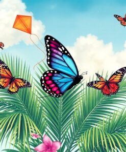 Among Palms Paint Numbers