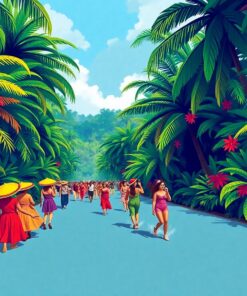 Realistic Jungles Paint Numbers