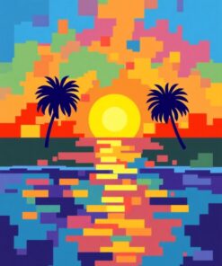 Through Cay Paint Numbers