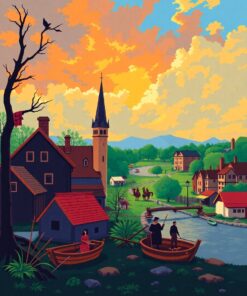 Bridge Pillars Paint Numbers