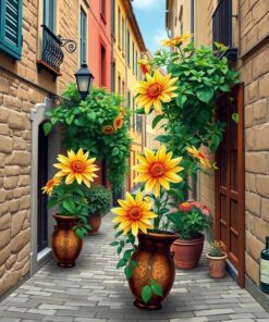 Vintage Brass Paint Numbers