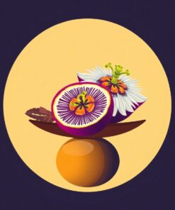 Passionfruit On Retro Balance Paint By Numbers