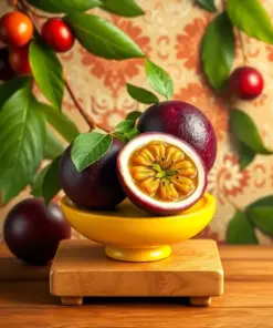 Passionfruit On Retro Balance Paint By Numbers