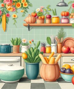 Culinary Botanicals Paint Numbers