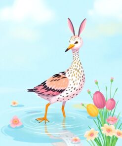 Lagoon Wader Paint Numbers