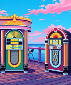 Tunes Pier Paint Numbers