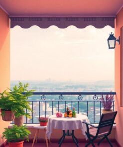 Balcony View Paint Numbers