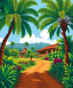 Tropical Estate Paint Numbers