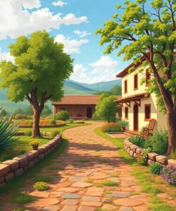 Vintage Hacienda Paint Numbers