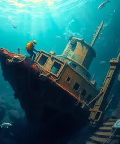 Patrolling The Realistic Wreck Paint By Numbers