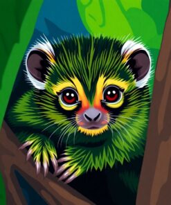 Pygmy Marmoset Paint Numbers