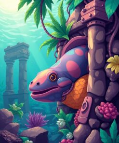 Amphora Eel Paint Numbers